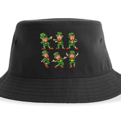 Dancing Leprechaun Dab Sustainable Bucket Hat