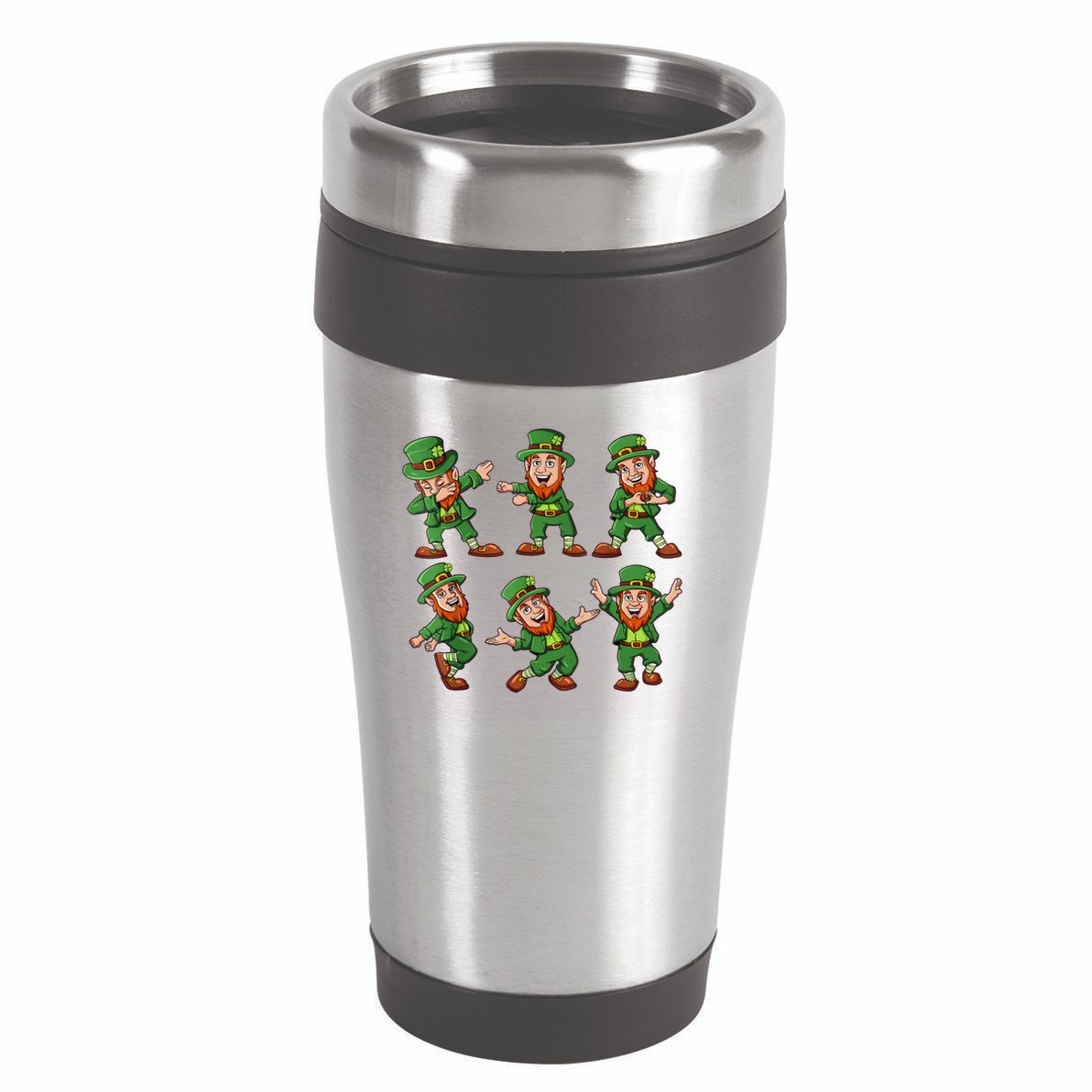 Dancing Leprechaun Dab 16oz Travel Tumbler