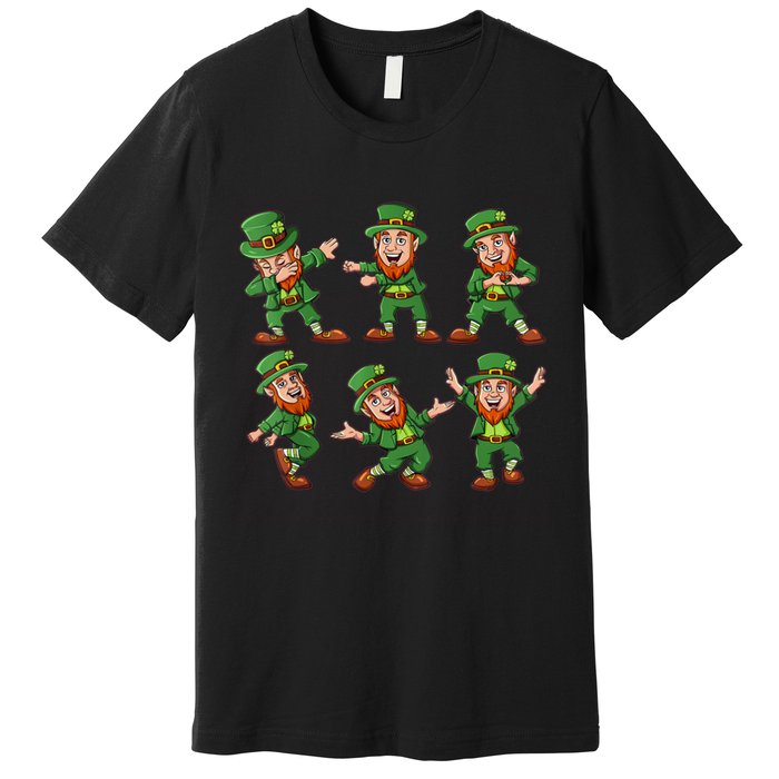 Dancing Leprechaun Dab Premium T-Shirt
