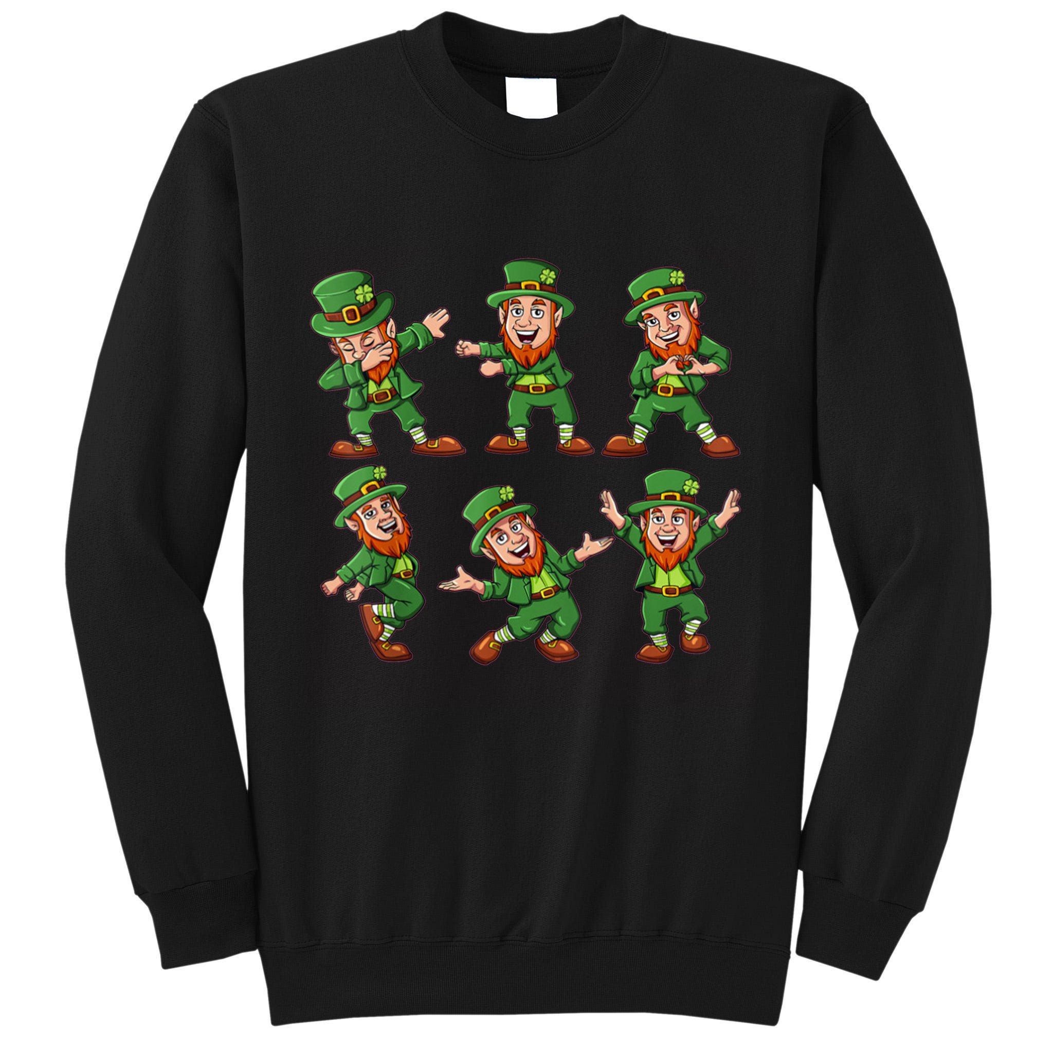 Dancing Leprechaun Dab Tall Sweatshirt