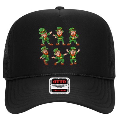 Dancing Leprechaun Dab Trucker Hat