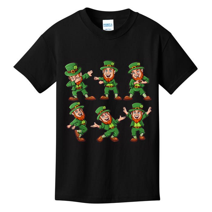 Dancing Leprechaun Dab Kids T-Shirt