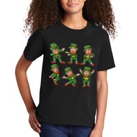 Dancing Leprechaun Dab Kids T-Shirt