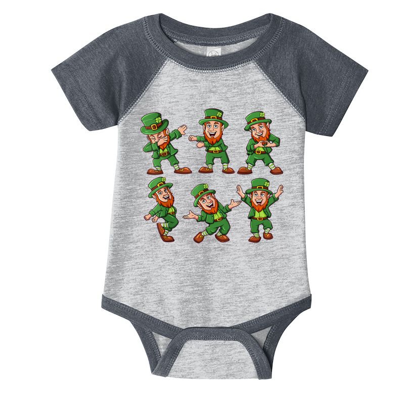 Dancing Leprechaun Dab Infant Baby Jersey Bodysuit