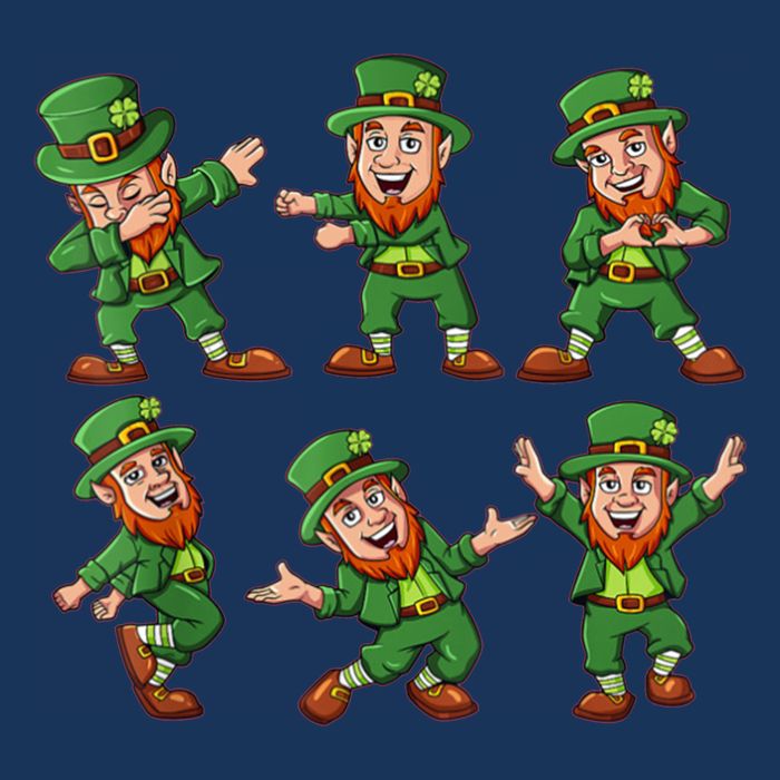 Dancing Leprechaun Dab Infant Baby Jersey Bodysuit