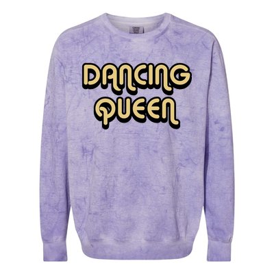 Dancing Queen Colorblast Crewneck Sweatshirt