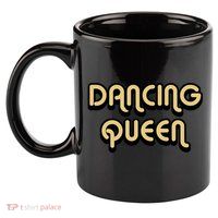 Dancing Queen 11oz C Handle Ceramic Mug