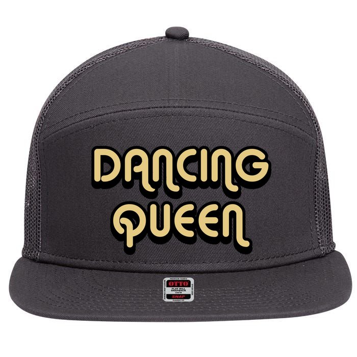 Dancing Queen 7 Panel Mesh Trucker Snapback Hat