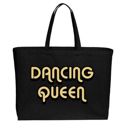 Dancing Queen Cotton Canvas Jumbo Tote