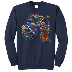 Dancing Skeleton Music Band Sweatshirt