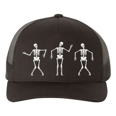 Dancing Skeletons Cute Halloween Yupoong Adult 5-Panel Trucker Hat