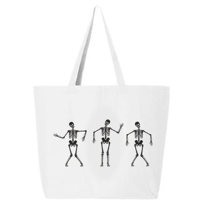 Dancing Skeletons Cute Halloween 25L Jumbo Tote