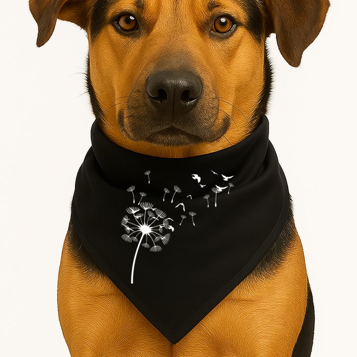 Dandelion Birds USA-Made Doggie Bandana