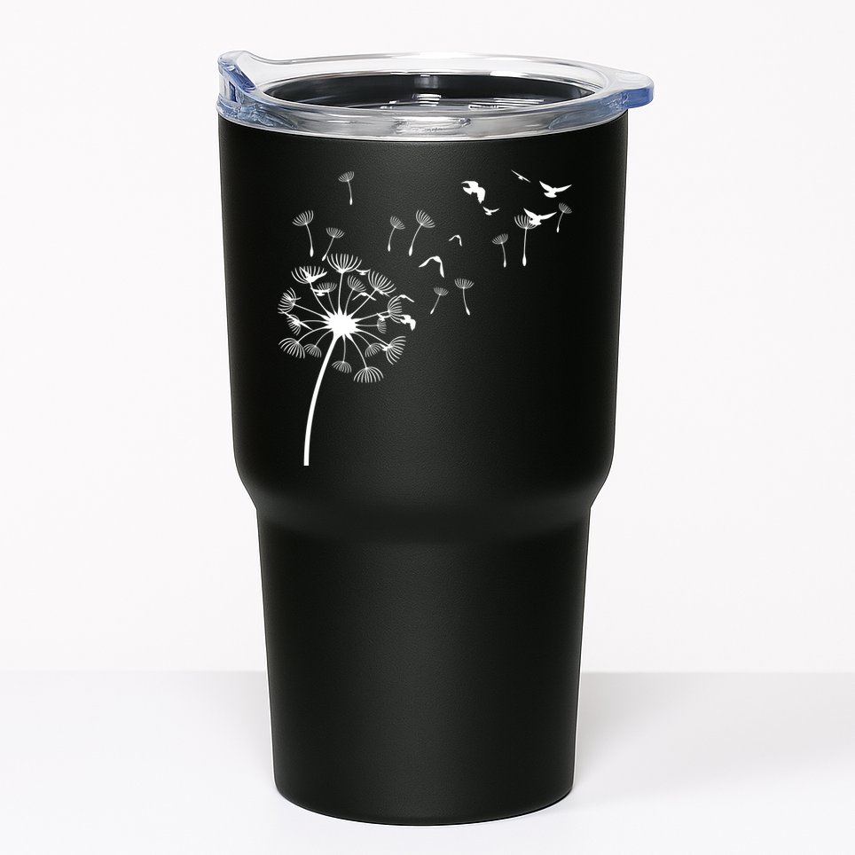 Dandelion Birds Tumbler