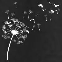 Dandelion Birds Golf Towel