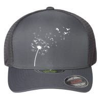 Dandelion Birds Flexfit Unipanel Trucker Cap