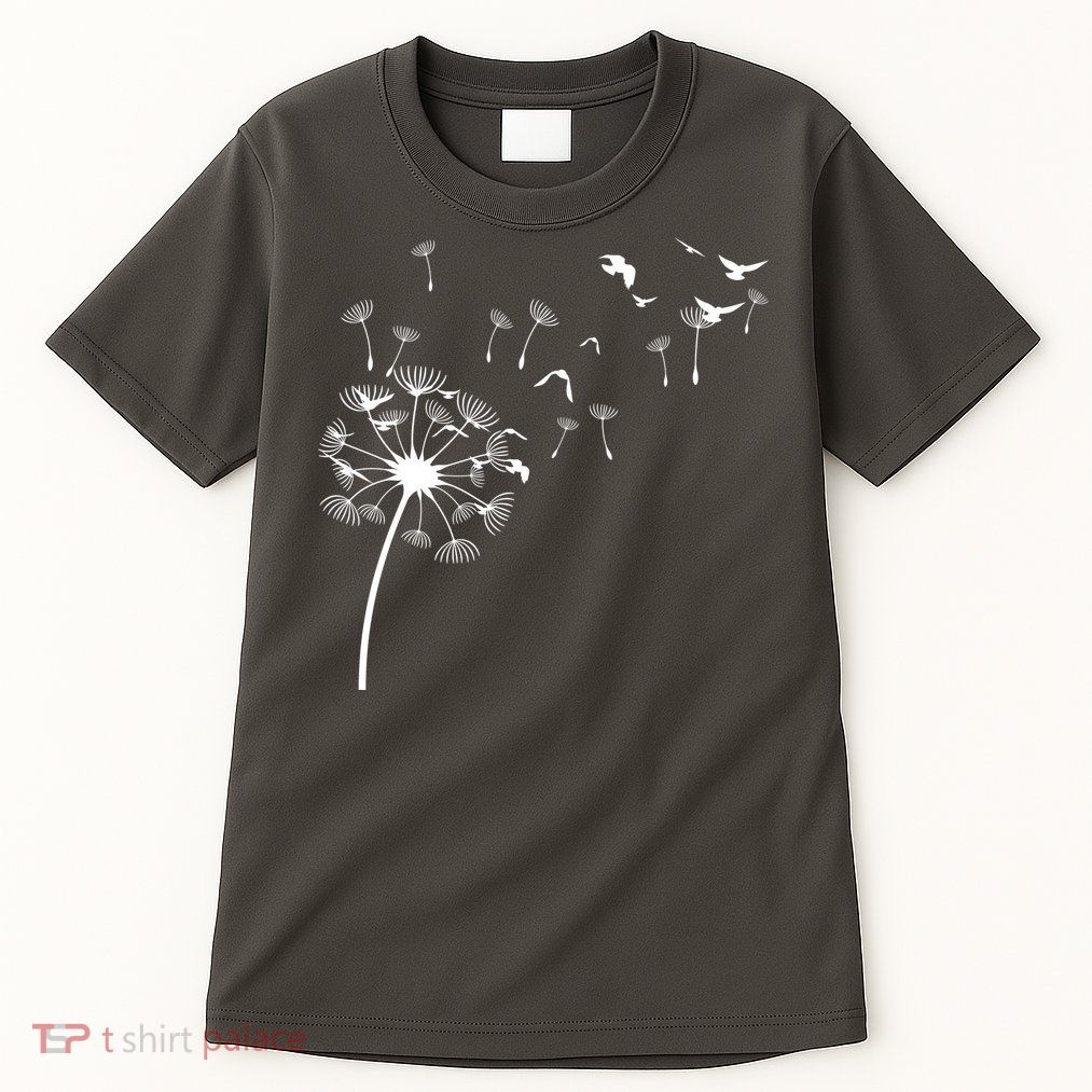 Dandelion Birds Tall T-Shirt