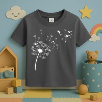 Dandelion Birds Toddler T-Shirt