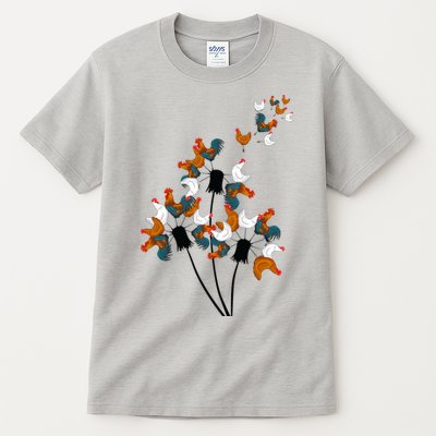 Dandelion Chicken Tall T-Shirt