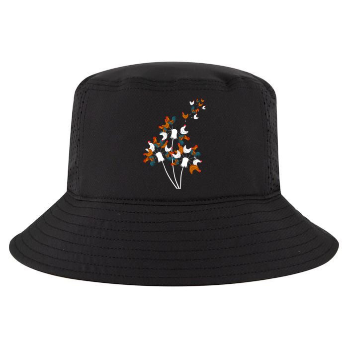 Dandelion Chicken Cool Comfort Performance Bucket Hat
