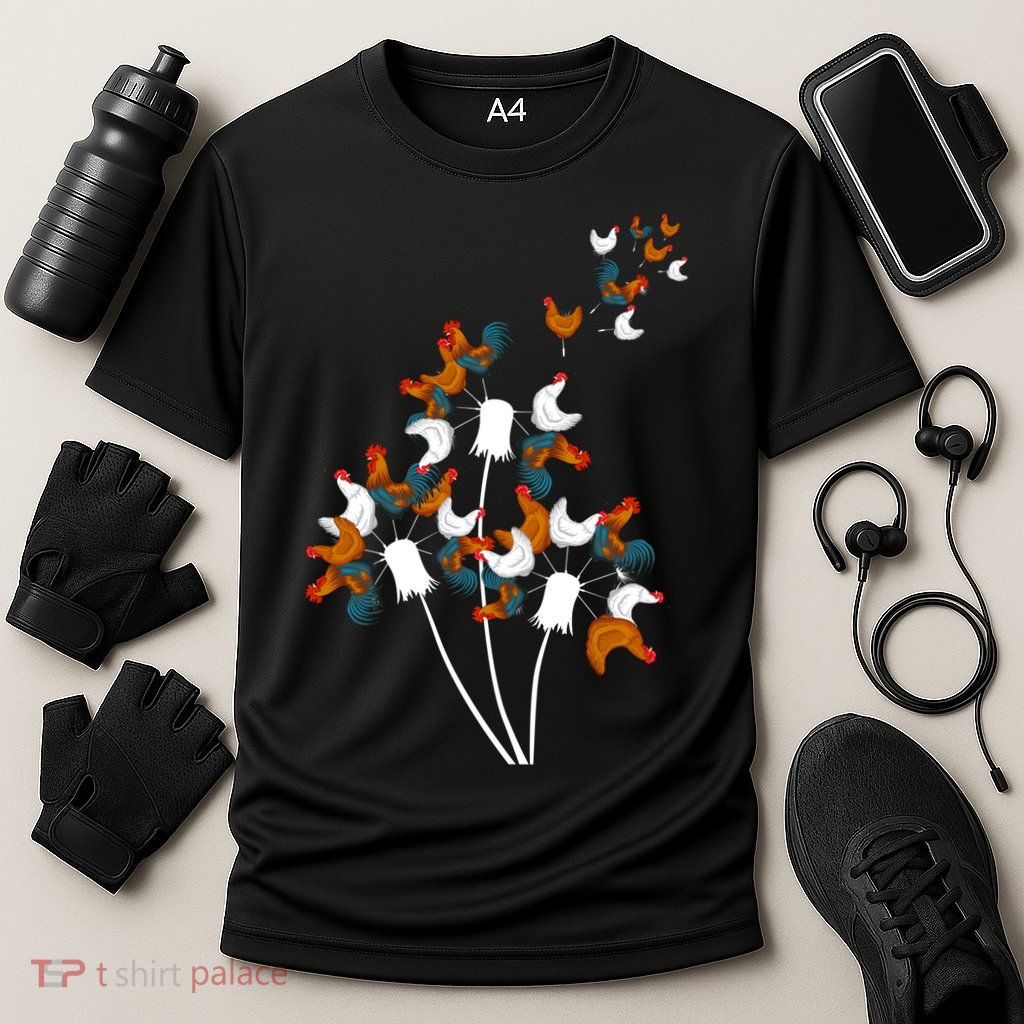 Dandelion Chicken Performance Shirt