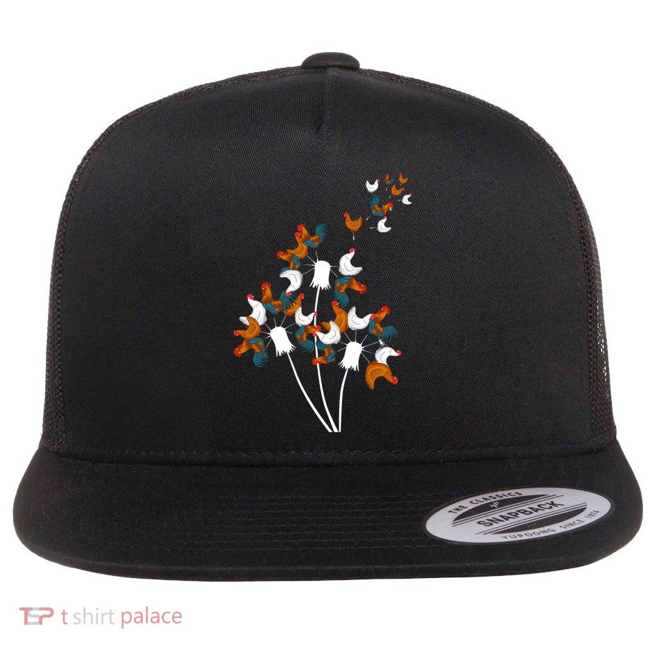Dandelion Chicken Flatbill Hat