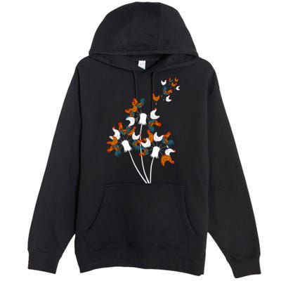 Dandelion Chicken Premium Pullover Hoodie