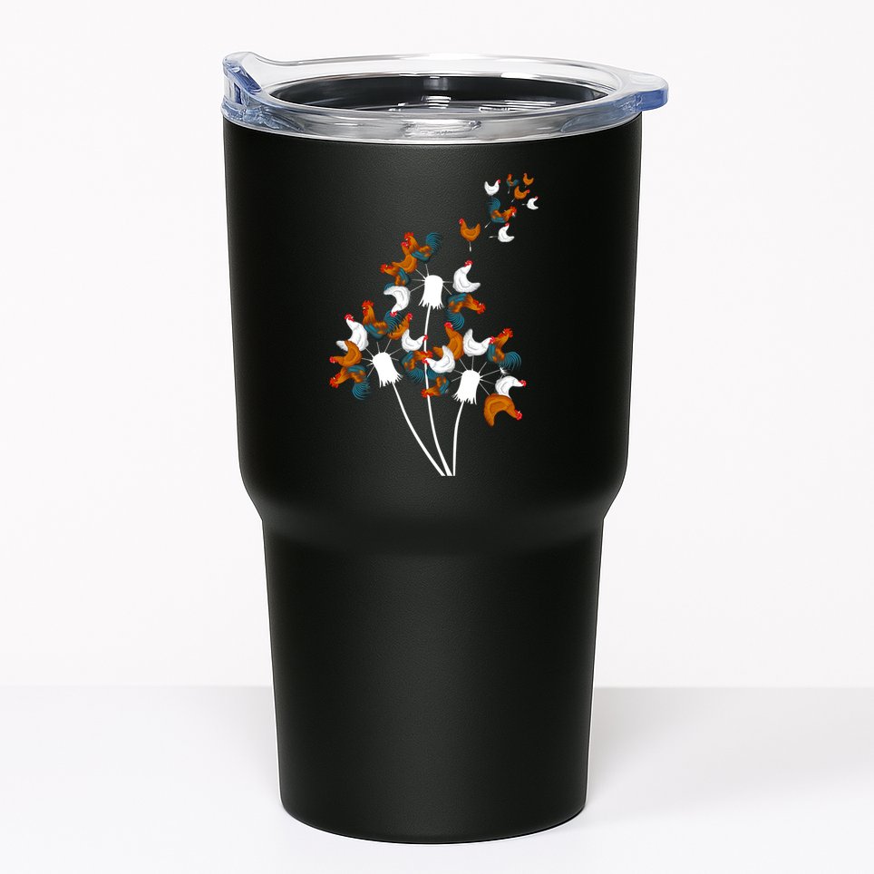 Dandelion Chicken Tumbler
