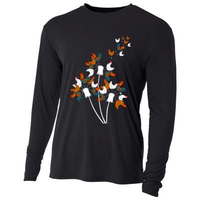 Dandelion Chicken Cooling Performance Long Sleeve Crew