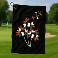 Dandelion Chicken Golf Towel