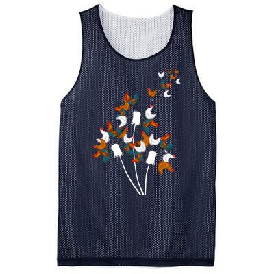 Dandelion Chicken Mesh Reversible Basketball Jersey Tank