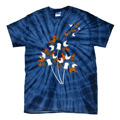 Dandelion Chicken Tie-Dye T-Shirt