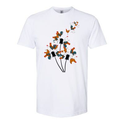 Dandelion Chicken Softstyle CVC T-Shirt