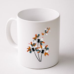 Dandelion Chicken Coffee Mug