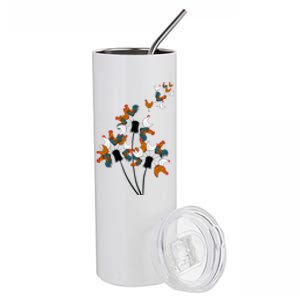 Dandelion Chicken Stainless Steel Tumbler