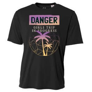 Danger Girls Trip In Progress Cooling Performance Crew T-Shirt