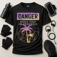 Danger Girls Trip In Progress Cooling Performance Crew T-Shirt