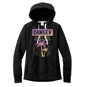 Danger Girls Trip In Progress Women's Fleece Hoodie