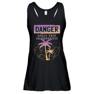 Danger Girls Trip In Progress Ladies Essential Flowy Tank