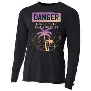 Danger Girls Trip In Progress Cooling Performance Long Sleeve Crew