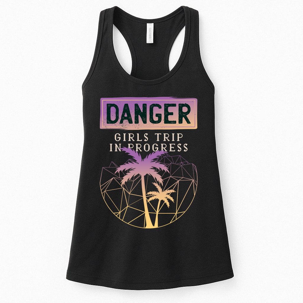 Danger Girls Trip In Progress Womens Tank Top