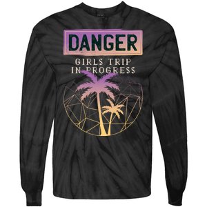 Danger Girls Trip In Progress Tie-Dye Long Sleeve Shirt