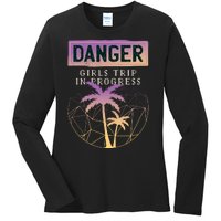 Danger Girls Trip In Progress Ladies Long Sleeve Shirt