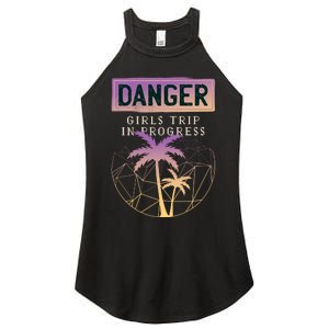 Danger Girls Trip In Progress Women's Perfect Tri Rocker Tank