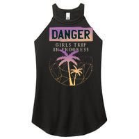 Danger Girls Trip In Progress Women's Perfect Tri Rocker Tank