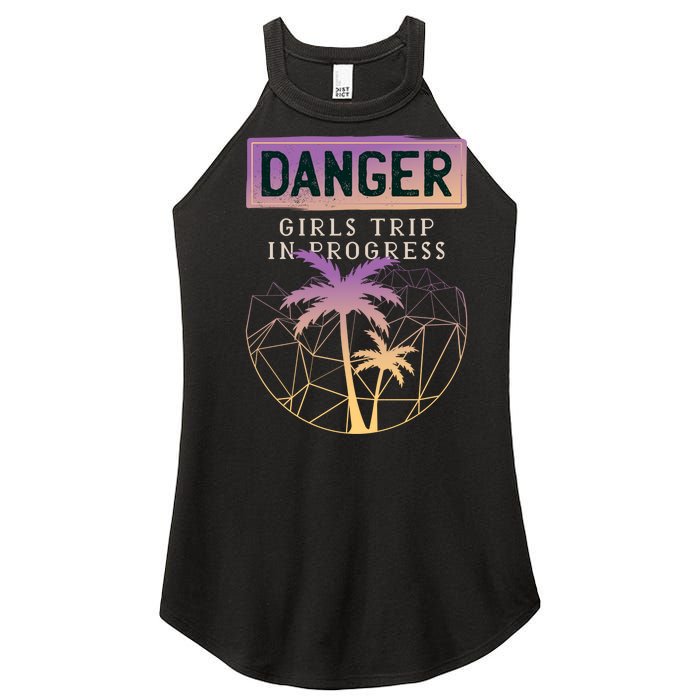 Danger Girls Trip In Progress Women's Perfect Tri Rocker Tank