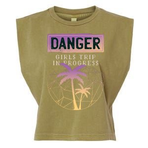 Danger Girls Trip In Progress Garment-Dyed Women's Muscle Tee