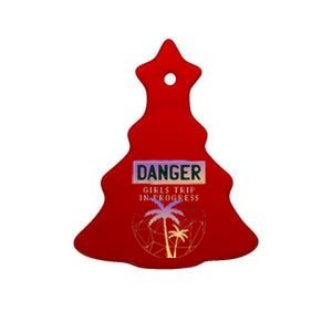 Danger Girls Trip In Progress Ceramic Tree Ornament