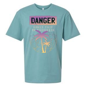 Danger Girls Trip In Progress Sueded Cloud Jersey T-Shirt