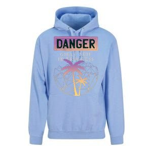 Danger Girls Trip In Progress Unisex Surf Hoodie